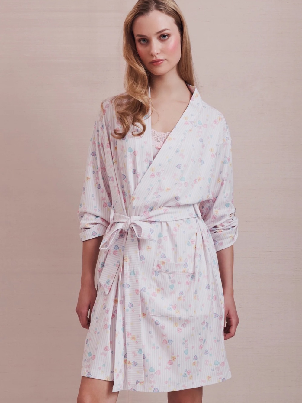 Roller Rabbit x Loveshackfancy Pima Cotton Robe